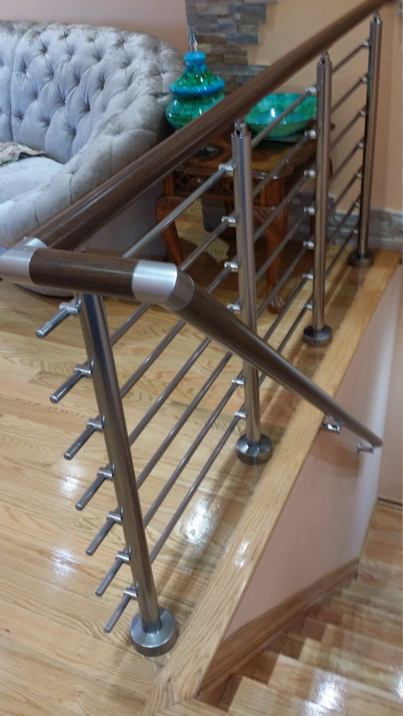 Kit De Barandilla Para Escaleras Mophorn De 5 Pies, Pasamanos De
