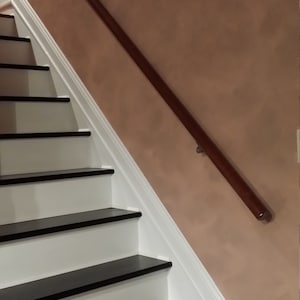 Wall Mount Modern Stair Hand Rail Staircase Railing Kit - Aluminium