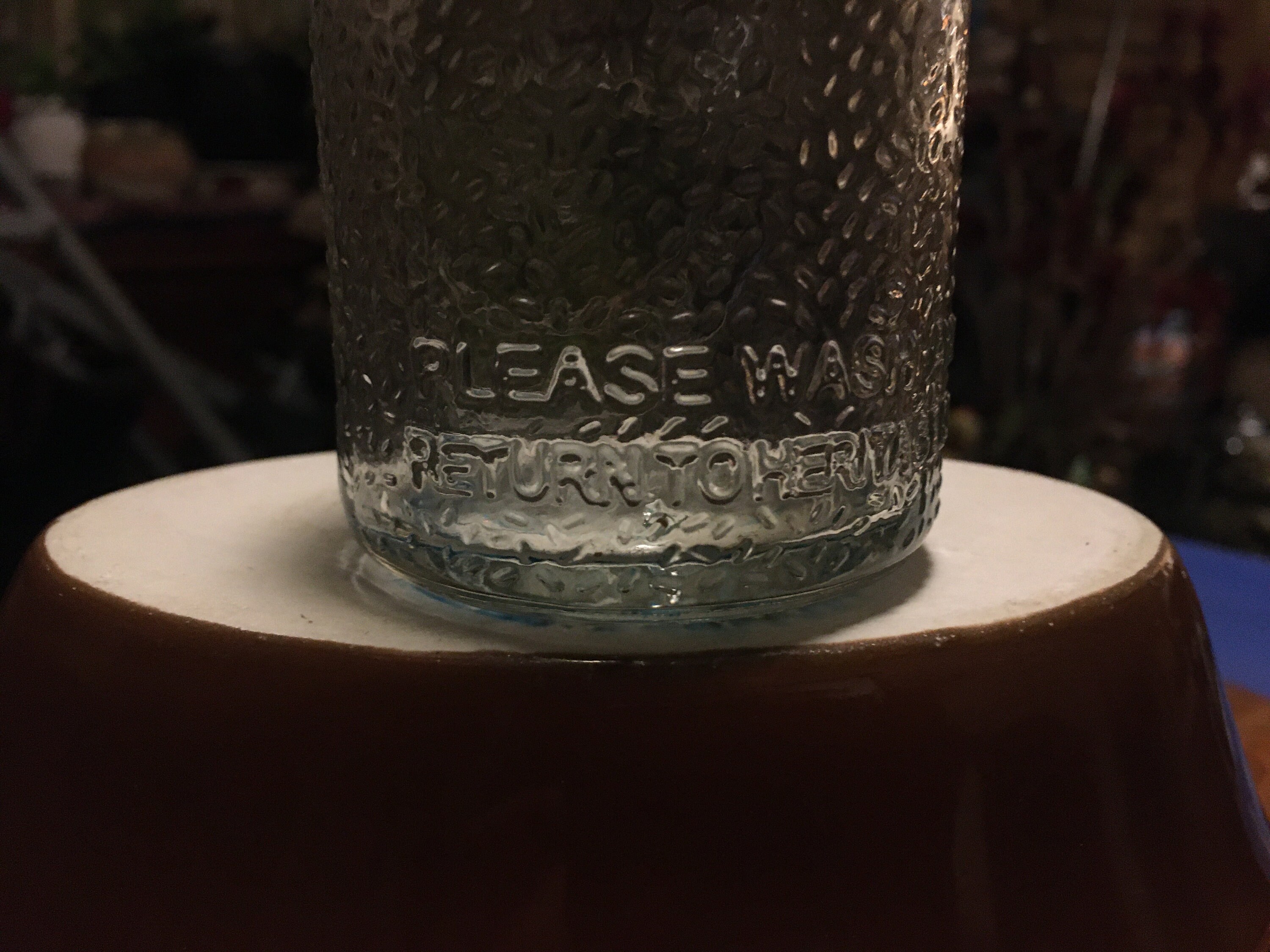 Vintage MIlk BY HEritage COmpany MIlk BOttle MArked 1810 Etsy