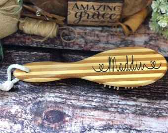 Bamboo Massage Hair Brush
