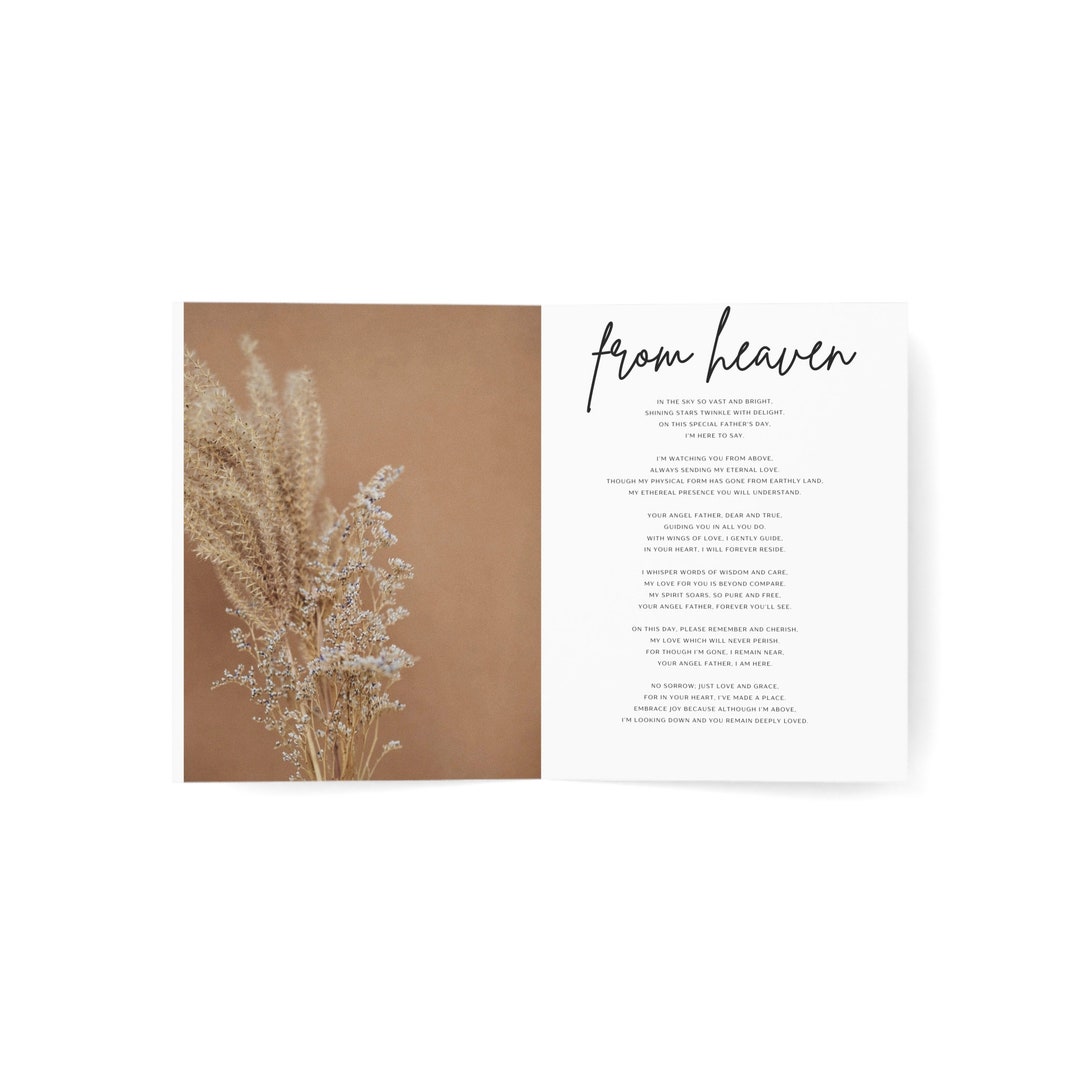 In Loving Memory Father's Day Comfort & Strength for Those Who've Lost ...