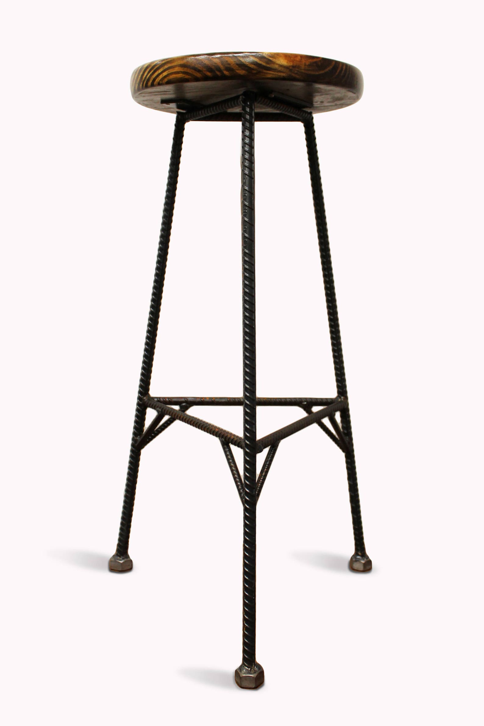 Reclaimed Wood Bar Stools Metal Bar Stools Industrial Bar Etsy