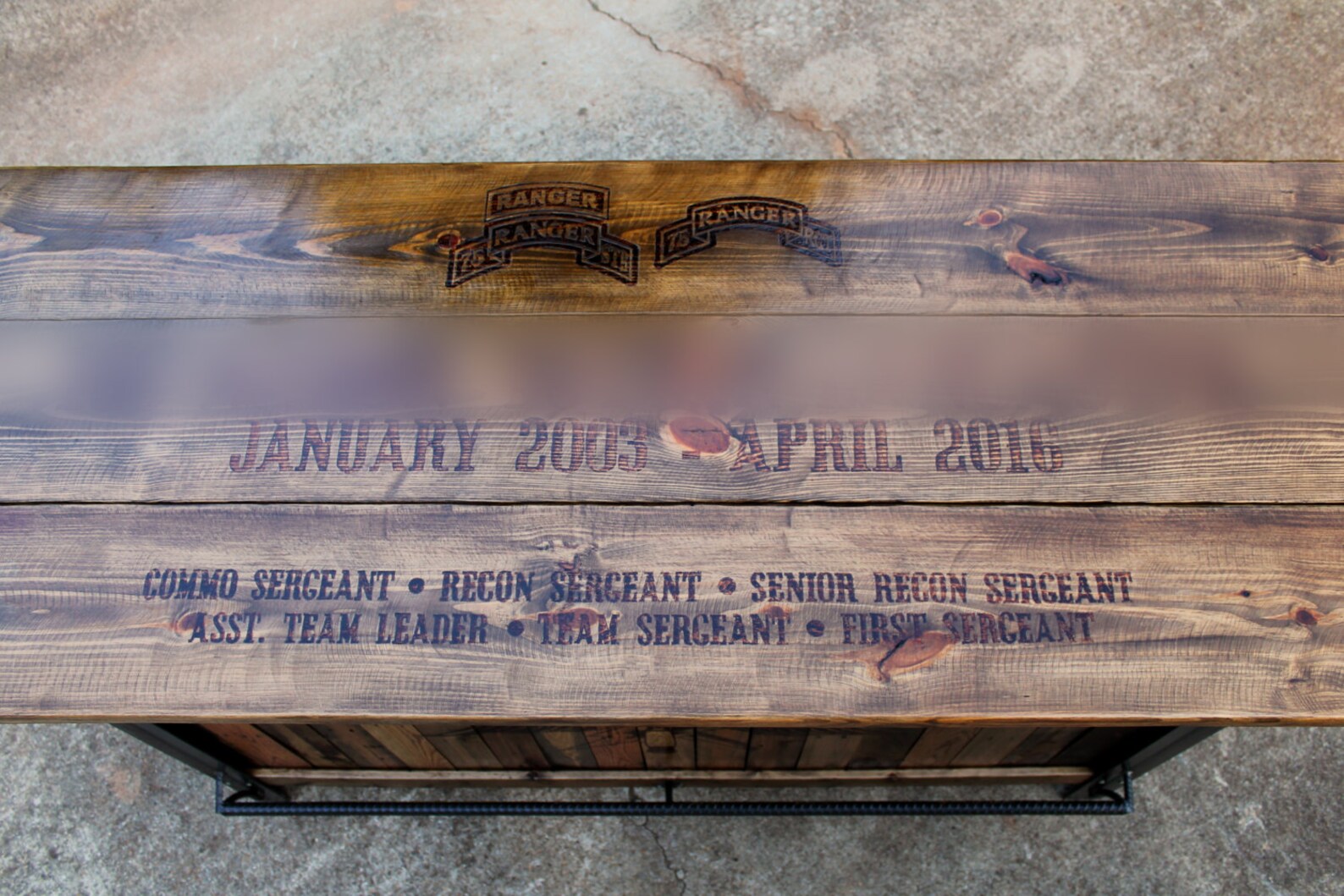 Military Bar Patriotic Furniture Military Furniture Etsy