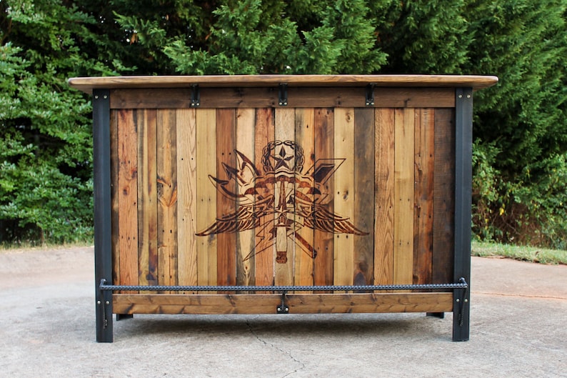 Military Bar Patriotic Furniture Military Furniture Etsy