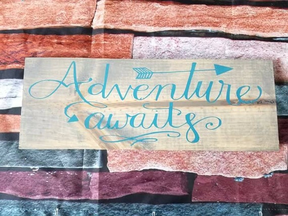 Adventure Awaits Rustic Wooden Arrows 3 Piece Set, Nursery Decor
