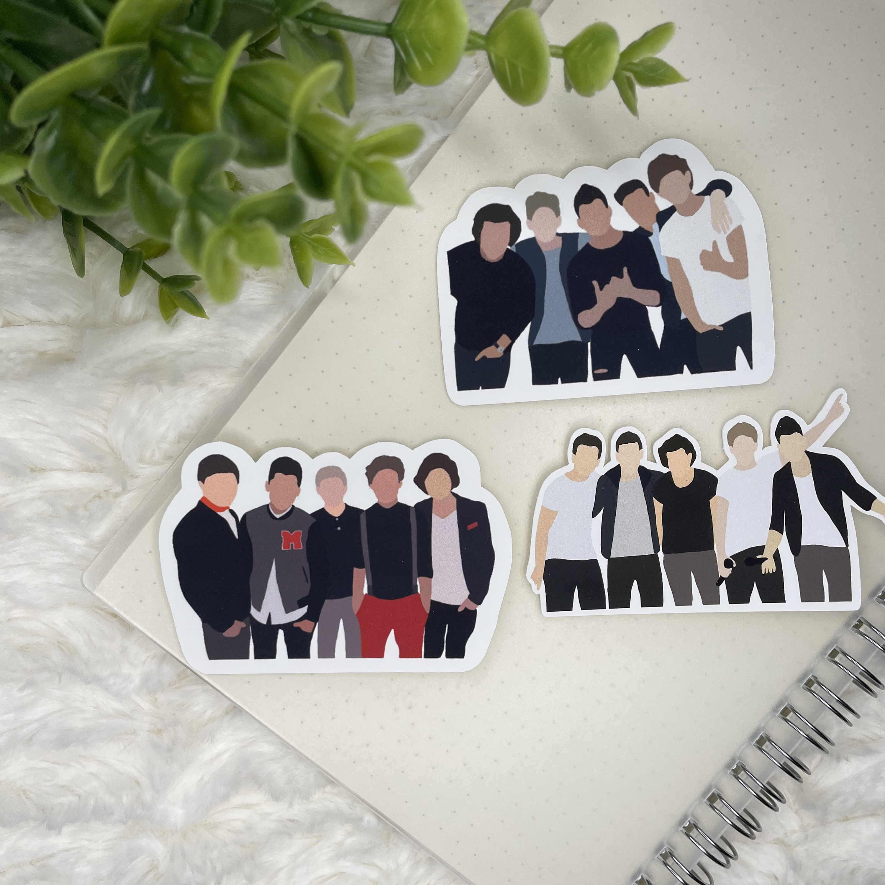 One Direction Inspired Stickers | Waterproof Stickers | 1D Stickers |…