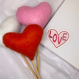 Love Heart Sticker | Waterproof Sticker | Valentines Day Sticker | Heart Sticker | VDAY Sticker | Love Sticker