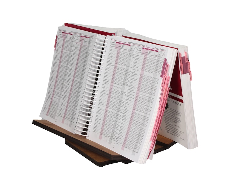 2-sided Medical Coding Rotating Book Carousel Stand Wood - Etsy