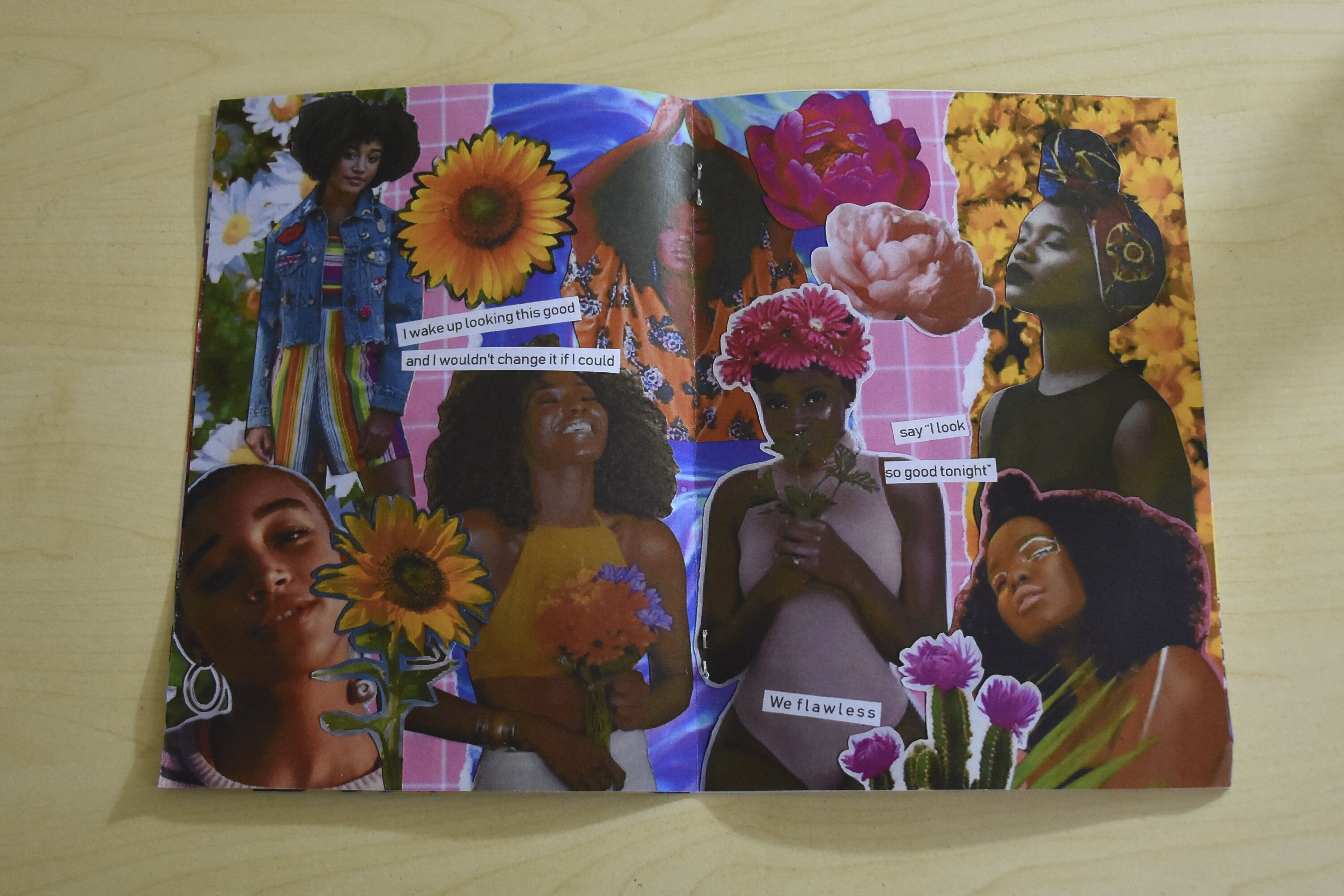 Love Yourself Collage Zine Etsy