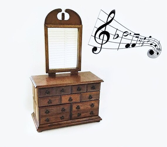 Al Jewelry Box With Mirror Wooden Cabinet Al Jewelry Box With Mirror Wooden