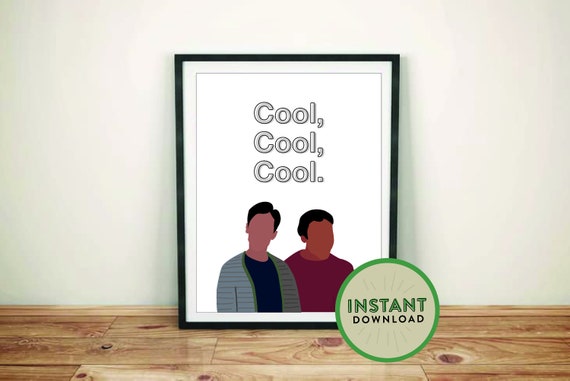 Troy And Abed Community Tv Show Print Cool Cool Etsy Troy And Abed Community Tv Show Print Cool Cool Etsy