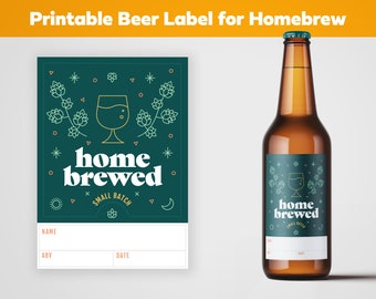 Homebrew Labels - Etsy UK