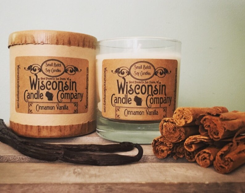 Wisconsin Small Batch Soy Candles All Natural Handpoured Etsy