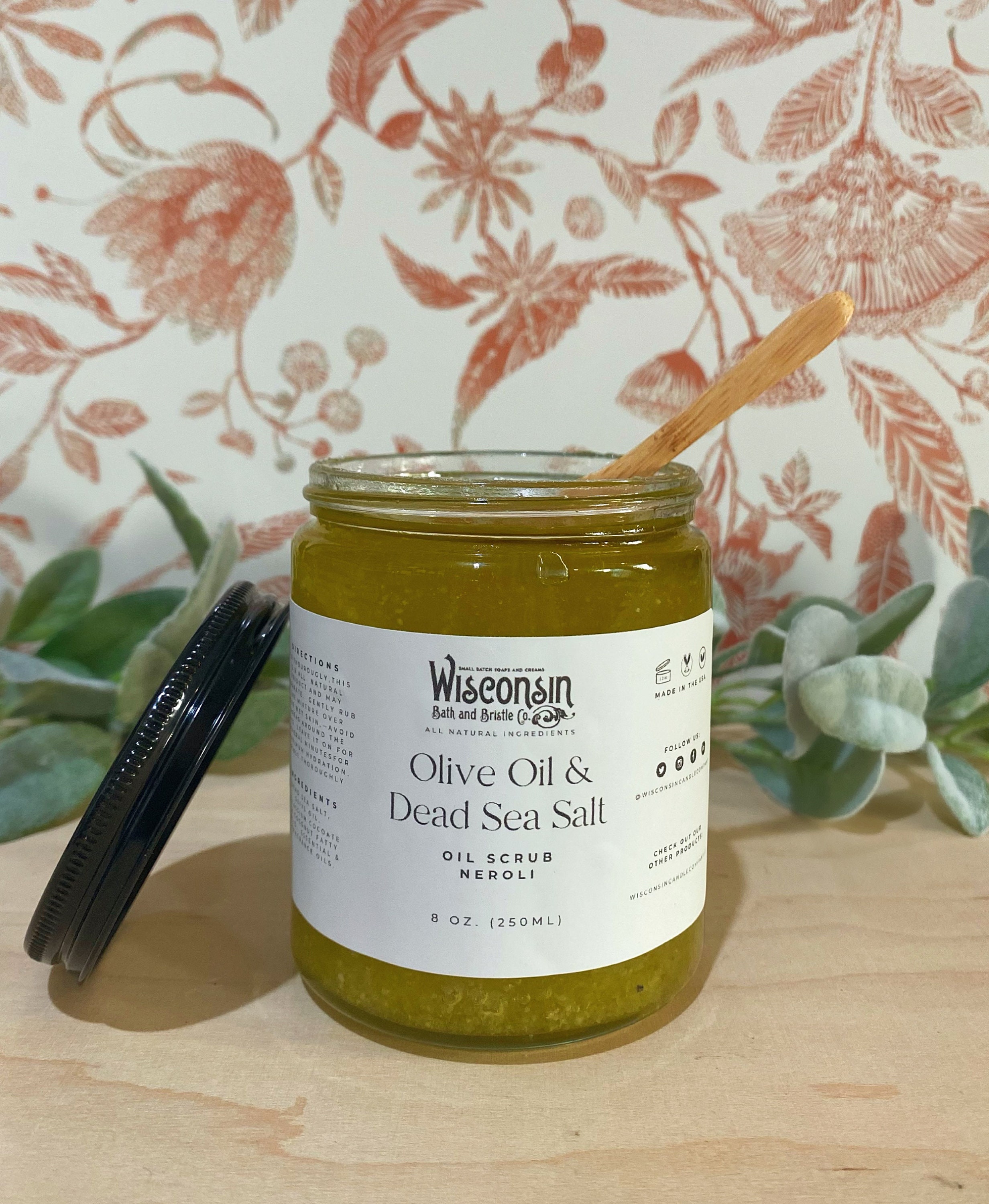 Dead Sea Salt & Olive Oil Scrub Etsy Italia