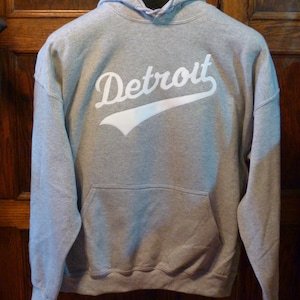DETROIT APPLIQUE HOODIE  Detroit Tigers  Free Shipping