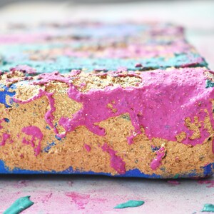 Small Painting, Colorful Acrylic Painting, Texture Painting, Gift Ideas