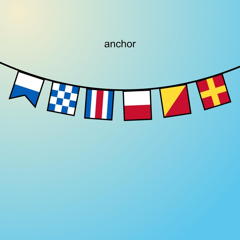 Nautical Flag Alphabet SVG Etsy UK