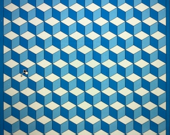 Tumbling Block Baby Quilt Pattern