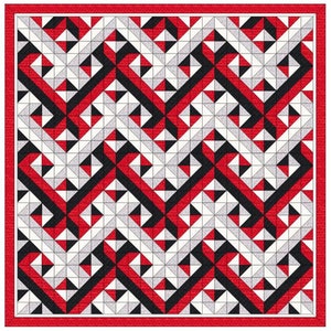 Interwoven Quilt Pattern