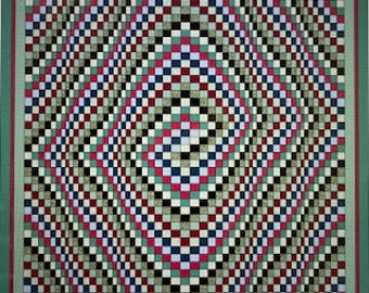 Spiral Bargello Quilt Pattern