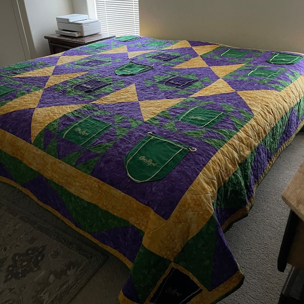 Crown Royal Quilt Etsy