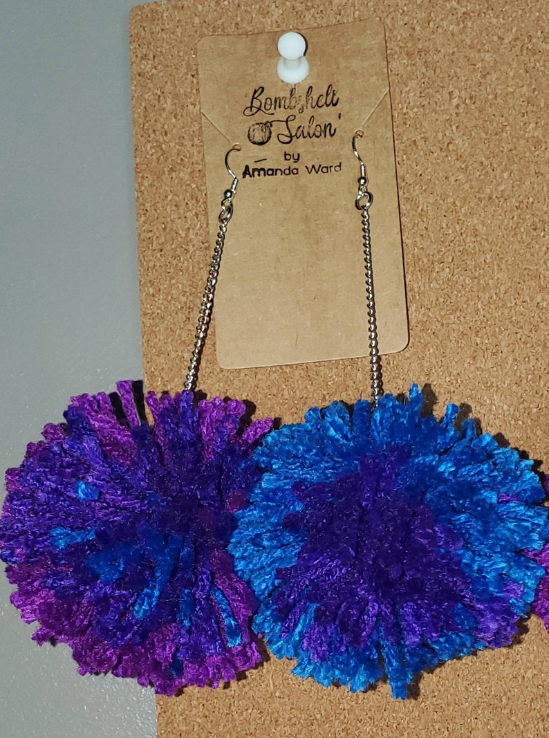 Pom Pom Earrings