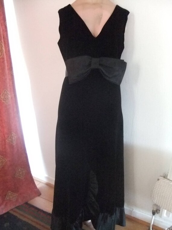 Black Flamenco Style Evening Dresses