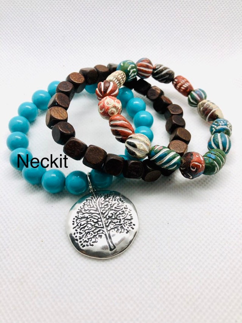 Stackable Beaded Bracelets Tree of Life - Etsy