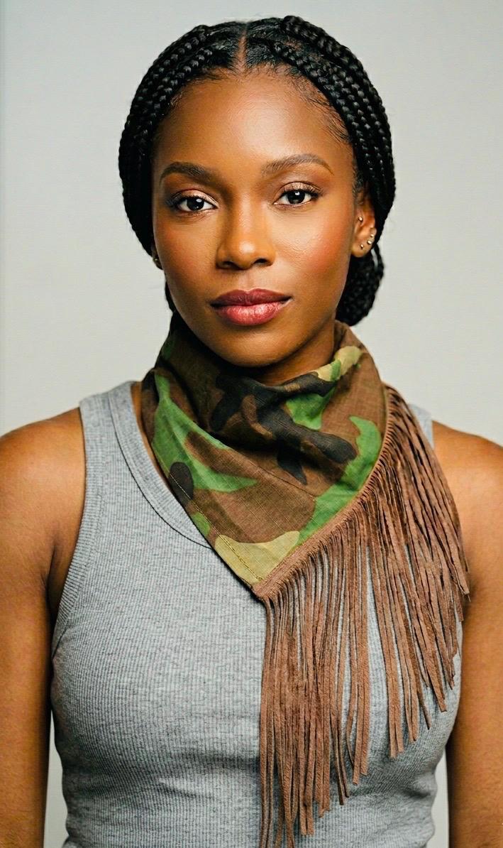 Suede Fringe Bandana Scarf - Etsy display picture 1