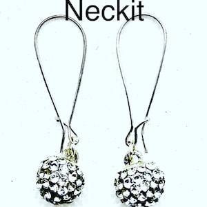 Pendientes colgantes brillantes