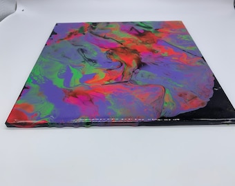 Fluid Art Acrylic Pour Painting, Abstract Home Decor, Original Wall Art
