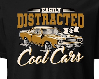 Muscle Car Shirt Vintage Automotive Guy Tee Gift Classic Performance Tshirt Enthusiast Engine American