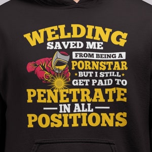 Funny Welder Dad Hoodie: Welding Gift