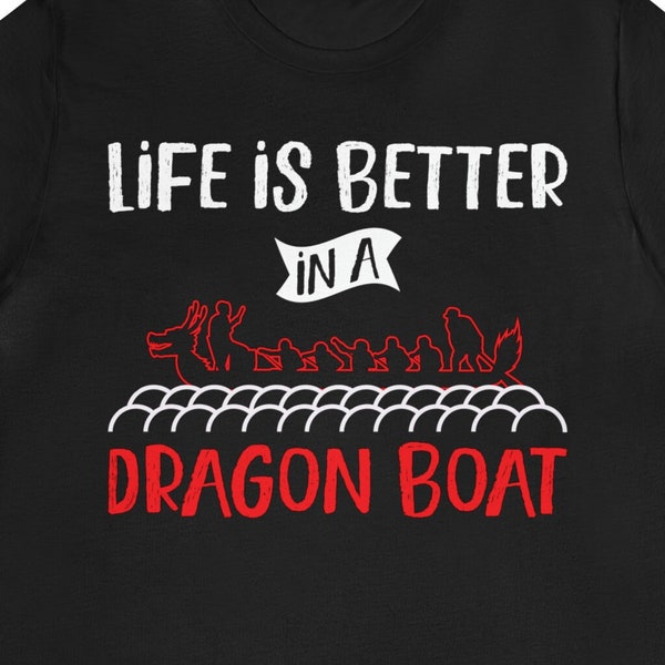 Dragon Boat Gift / Funny Dragon Boater Shirt For Him & Her / Dragon Boat Racing Team T-Shirt / Dragon Boat Paddler TShirt / Dragon Boat Tee