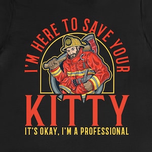 Funny Fireman Shirt / Firefighter Father’s Day Gift / Fire Department TShirt / Retired Fireman T-Shirt / Fire Chief Tee Shirts / Fire Trucks