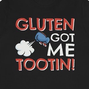 Gluten Free Shirt / Funny Gluten Gift For Him & Her / Celiac Awareness TShirt / Gluten Intolerance T-Shirt / Gluten Sensitivity Tee Shirts