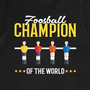 Foosball Shirt / Funny Foosball Player Gift For Him / Table Football Lover TShirt / Foosballer T-Shirt / Table Soccer Tee / Foosball Fan