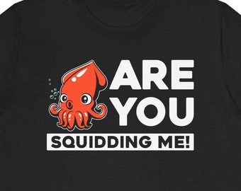 Grappige inktvis shirt zee dierenliefhebber cadeau nautisch grafisch T-shirt oceaan humor wildlife kunst