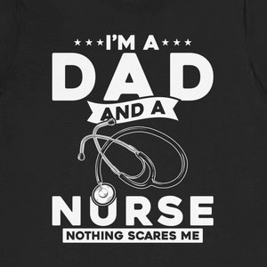 Mens My Favorite Nurse Calls Me Dad T Shirt Funny Father's G Mens My Favorite Nurse Calls Me Dad T Shirt Funny Father's G