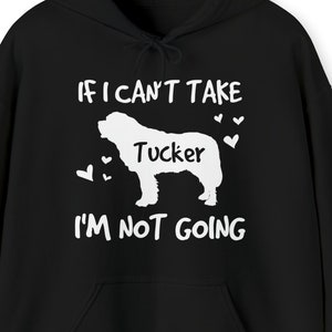Personalized Saint Bernard Hoodie: Custom Dog Lover Gift
