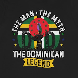 Dominica Gifts / Hoodie / Sweatshirt / Tank Top / Father’s Day Gift For Dominican Dad / Dominica Birthday Present / Dominica Flag Shirt