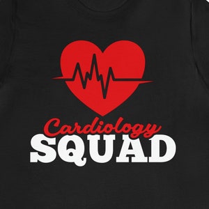 Koszulka Cardiology Squad: Zabawna koszulka z lekarzem kardiologiem