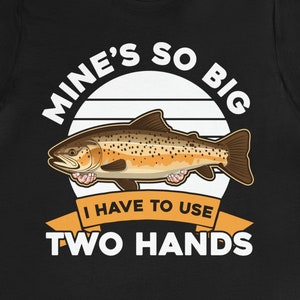 Brown Trout Shirt / Funny Brown Trout Fishing Father’s Day Gift / Trout Fish Dad TShirt / Trout Fisherman T-Shirt / Fly Fishing Gift For Him