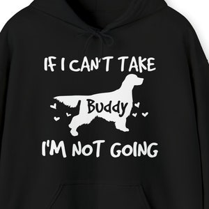 Personalized Gordon Setter Hoodie / Custom Gordon Lover Gift For Him & Her / Black and Tan Setter Owner Sweatshirt / Gordon Mom Dad Sweater