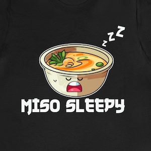 Funny Miso Shirt / Miso Soup Lover Gift For Him & Her / Cute Japanese Foodie T-Shirt / Miso Bowl Present / Ramen Noodle TShirt / Miso Tee