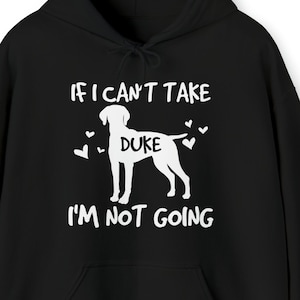 Personalized Vizsla Hoodie: Custom Dog Lover Gift