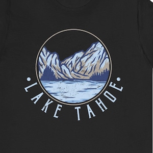 Lake Tahoe T-Shirt: Retro National Park Tee