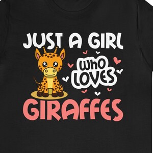 Niedliche Giraffe Shirt / Giraffe Liebhaber Geschenk Ideen / Giraffe TShirt / Giraffe Fan T-Shirt / Zoo Tier Shirts / Safari T-Shirt / Giraffe T-Shirts