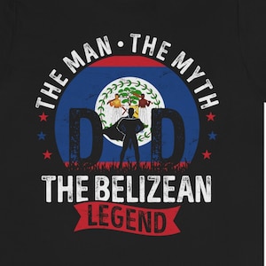 Belize Gifts / Hoodie / Sweatshirt / Tank Top / Father’s Day Gift For Belizean Dad / Belize Birthday Present / Belize Flag TShirt / Shirt