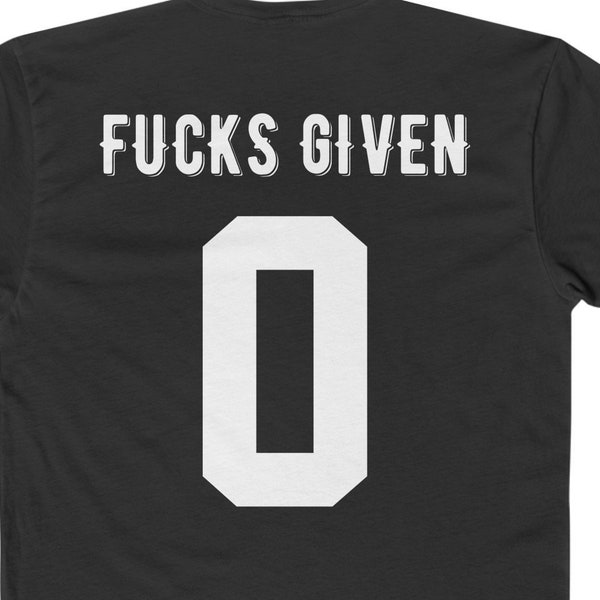 Zero Fucks Given 0 Fox Fuck Shirt Shirts T-Shirts Zero Fucks Given Tee T-Shirt T Shirt TShirt Funny Give No Fucks Offensive Profanity Gifts